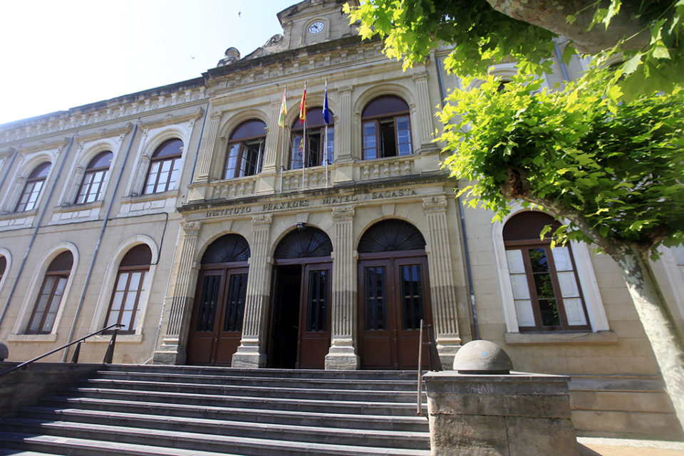 La remodelación del IES Sagasta cuenta con una partida de 800.000 euros en las cuentas estatales de 2019. / Ingrid