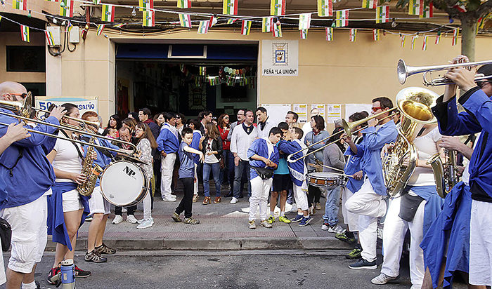 Las peñas y sus 234 actos