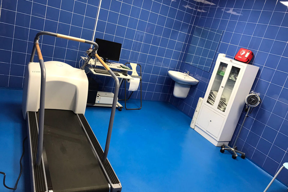 Instalaciones de un centro médico. / NR