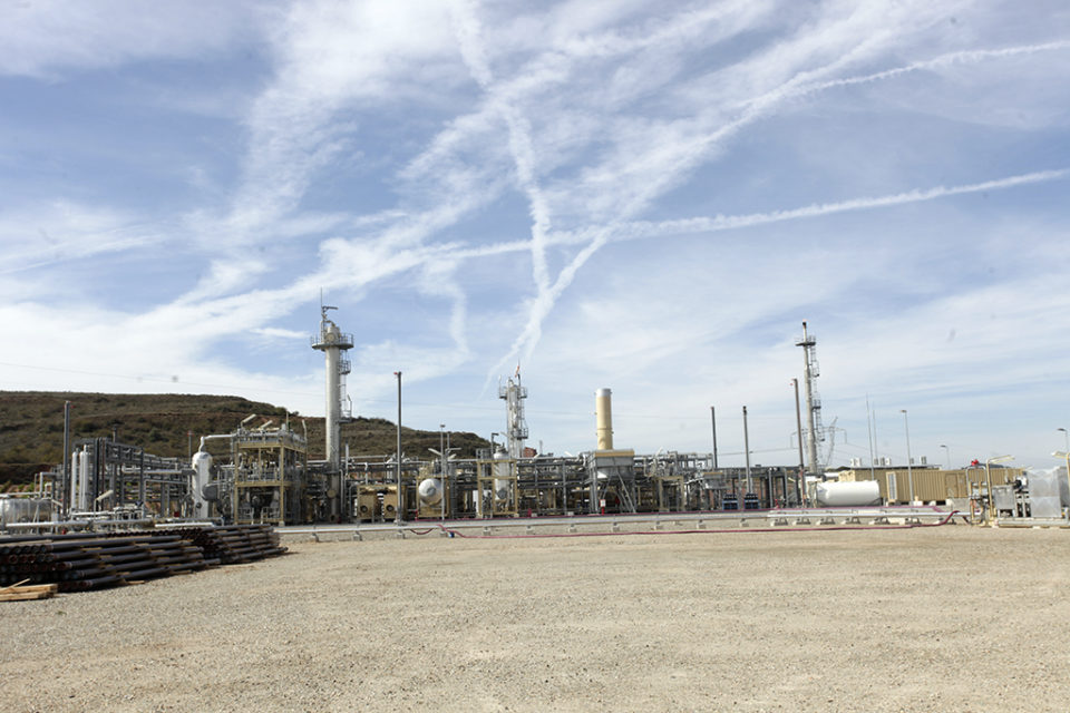 La compañía gasista ha invertido ya en las instalaciones del proyecto Viura unos 120 millones de euros. /Ingrid