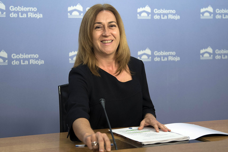 Begoña Martínez ha dado cuenta esta mañana de los asuntos acordados por el Consejo de Gobierno. / NR