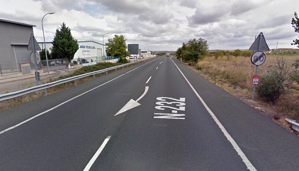 El accidente se ha producido en el punto kilométrico 371. / NR