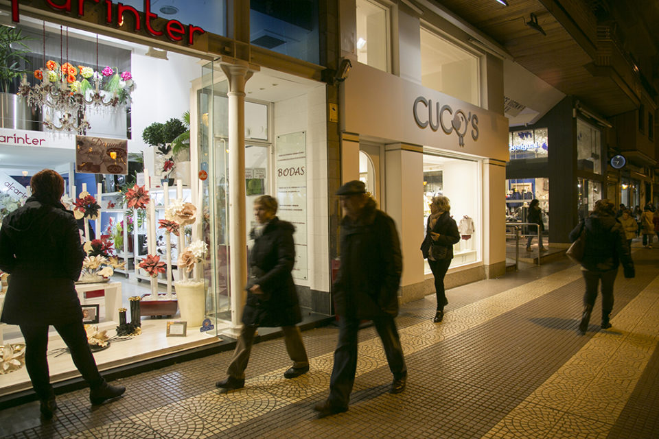 El comercio entra en su etapa de mayor venta. / Clara Larrea