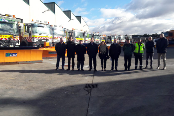 22 quitanieves mantendrán en buen estado las carreteras nacionales en La Rioja