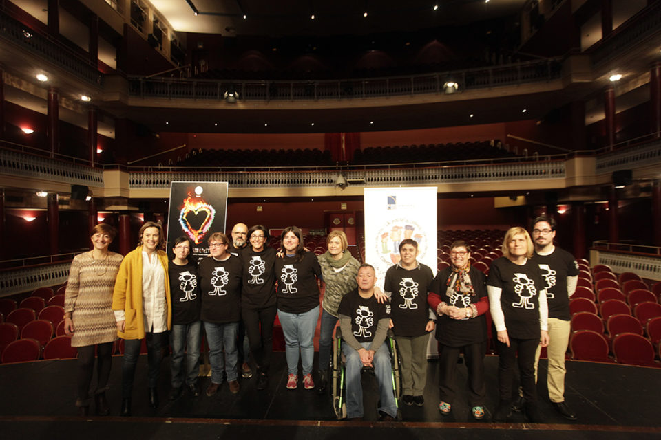 Presentación de la función que se representa este sábado en el Teatro Bretón. / Ingrid
