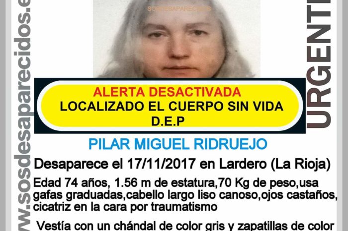 Encontrada sin vida la mujer desaparecida el viernes en Lardero