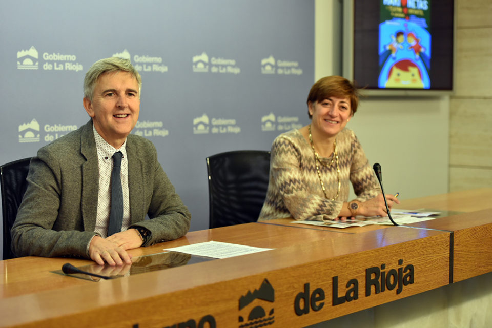 Eduardo Rodríguez Osés y Pilar Montes han presentado en rueda de prensa el festival. / NR