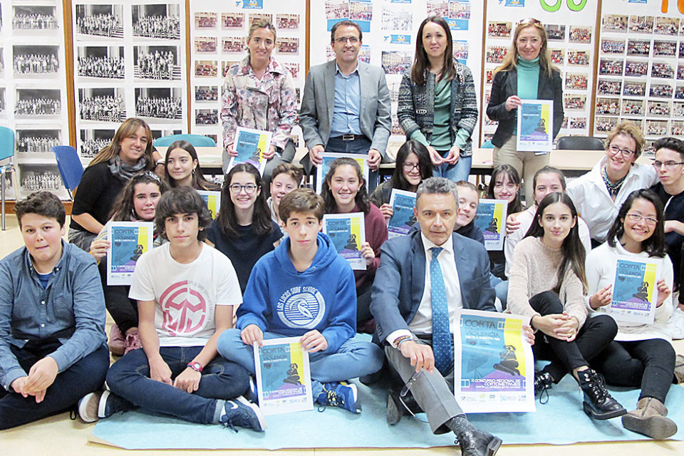 Presentación del concurso en la que ha participado el consejero Conrado Escobar. / NR