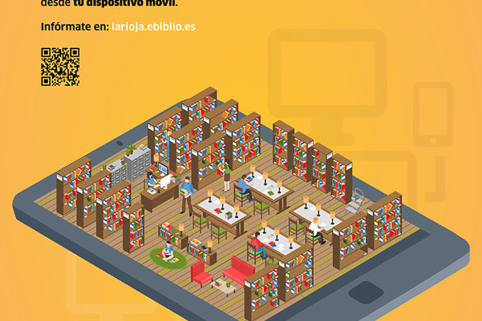 Una campaña anima a la lectura digital a través de la plataforma eBiblio