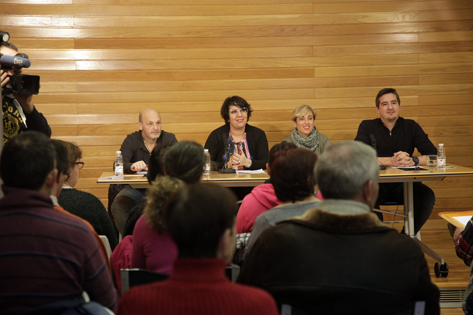 De izquierda a derecha, Roberto González Lastra, Bárbara Moreno, Ana Castellanos y Daniel Ortiz. / Ingrid