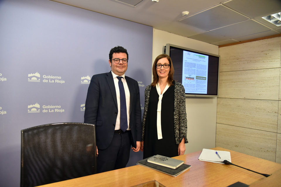 Alfonso Domínguez y Natalia Ríos han dado a conocer los datos de la Conyuntura Económica del tercer trimestre. / NR