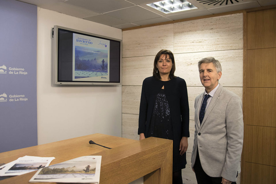 Violeta García y Eduardo Rodríguez Osés han presentado en rueda de prensa las actividades. / NR
