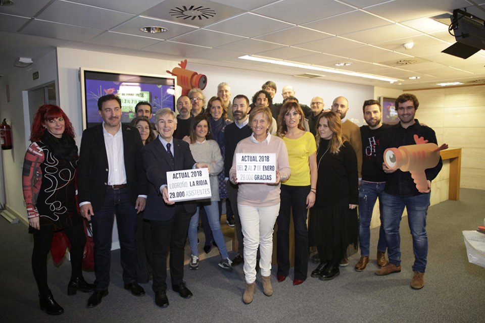 Los organizadores del festival han ofrecido este lunes un balance de Actual 18. / Ingrid