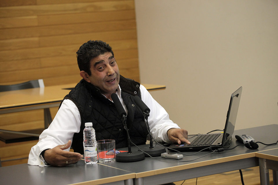 El presidente de la Asociación de Promoción Gitana de La Rioja, Enrique Jiménez. / Ingrid