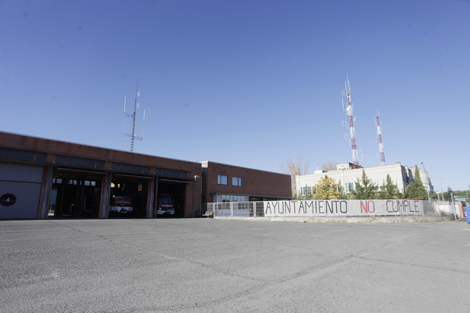 Parque de Bomberos del Ayuntamiento de Logroño. / Ingrid