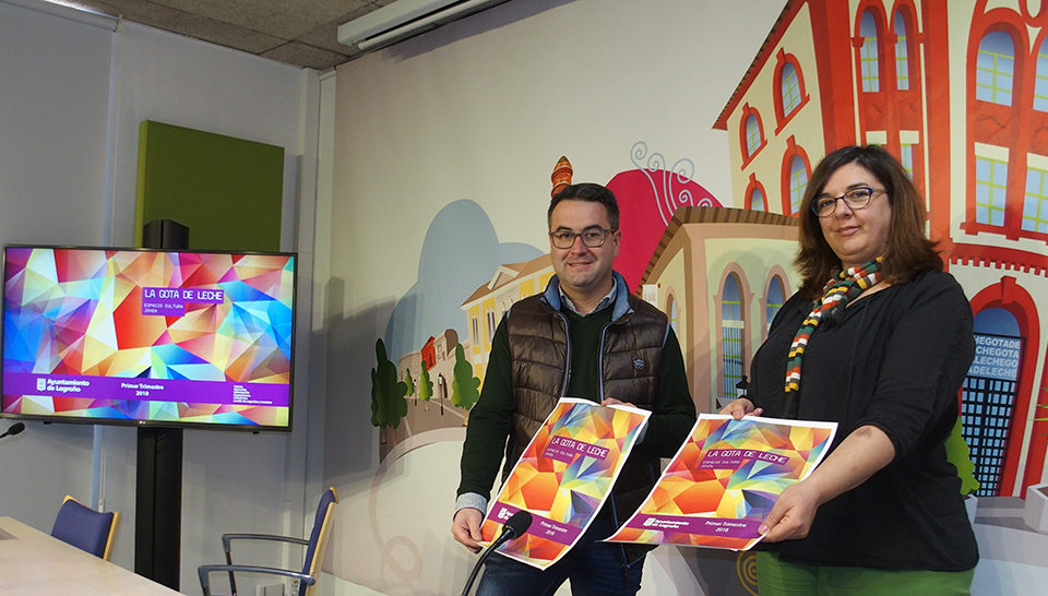 Javier Merino y Fátima Baños han presentado la programación de La Gota. / NR