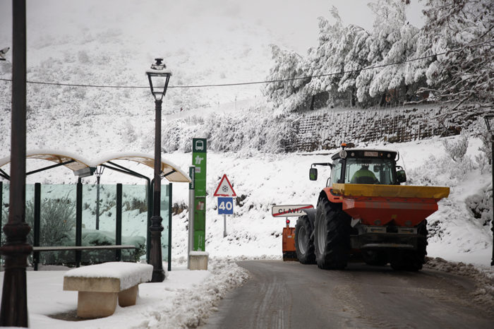 La nieve y el frío no dan tregua a La Rioja
