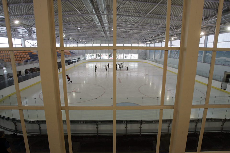 Pista de hielo de Lobete. / Ingrid