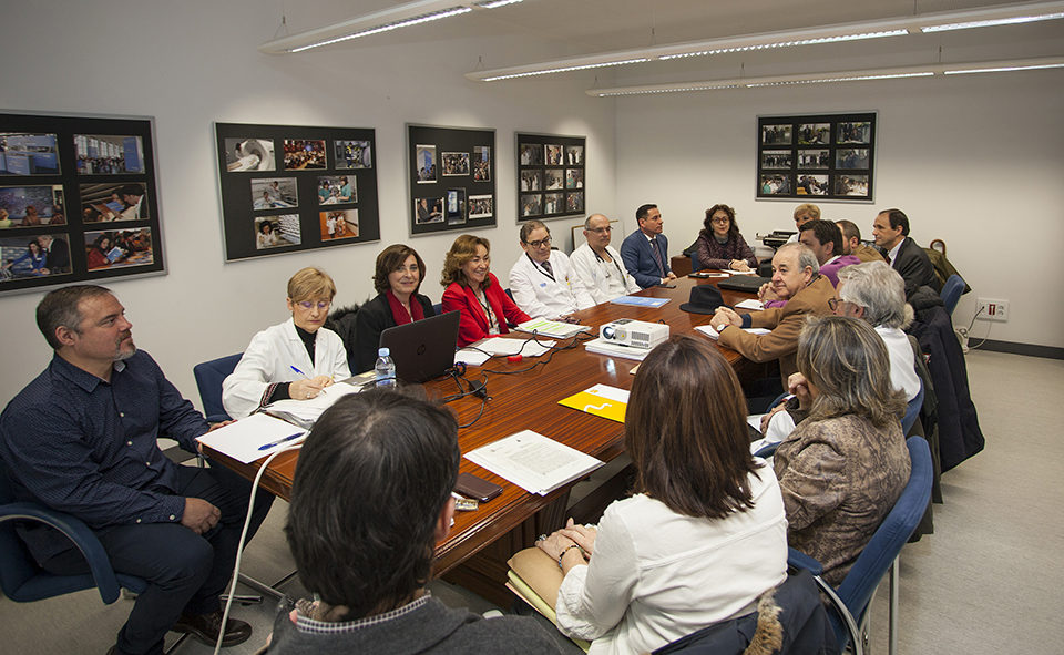 La consejera de Salud preside la reunión del Observatorio Riojano para la Prevención de Agresiones a los Profesionales Sanitarios. / NR