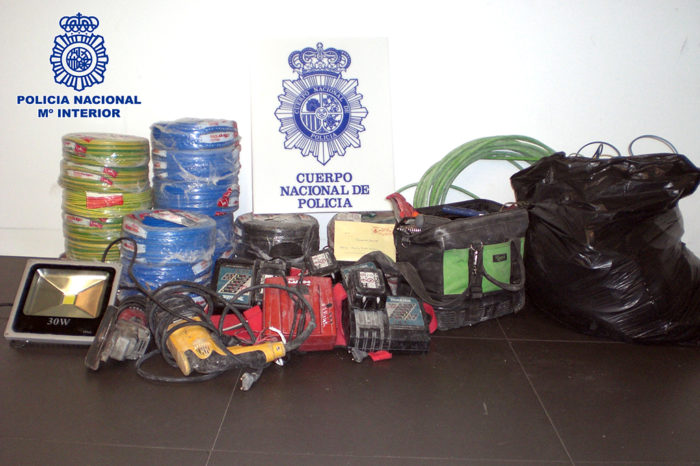 La Policía pilla 'in fraganti' a dos ladrones intentando robar en una obra de Logroño