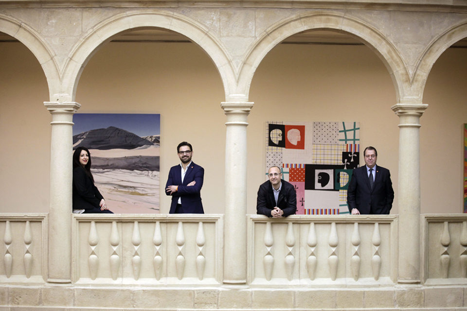 De izquierda a derecha, Rebeca Grajea, Diego Ubis, Luis David Vallejo y Tomás Martínez Flaño. / Ingrid