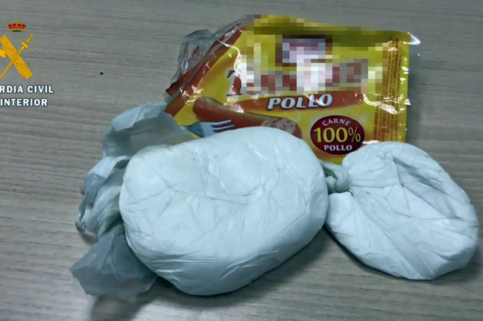 Detenido un vecino de Alberite con 160 gramos de speed ocultos en un paquete de salchichas
