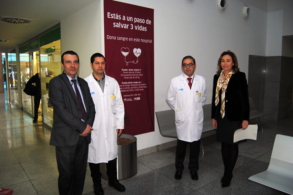 La consejera de Salud ha presentado la nueva campaña para impulsar la donación de sangre. / NR