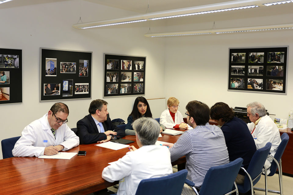 Reunión del grupo de trabajo celebrada este lunes. / NR