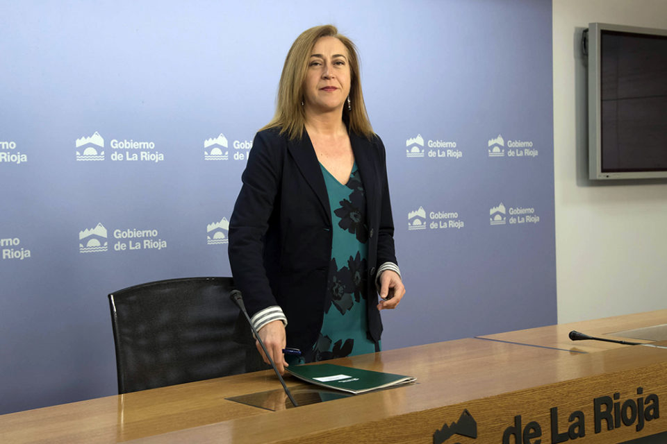 La portavoz del Gobierno, Begoña Martínez. / NR