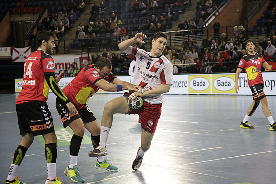 El Ciudad de Logroño tiene este sábado una nueva final para estar en Europa el próximo año. / Clara Larrea