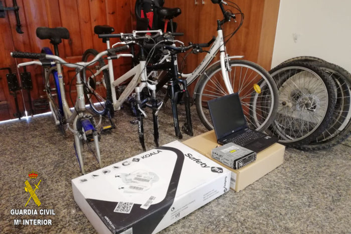 Tres detenidos por robos en garajes, trasteros y bajeras en Rioja Baja