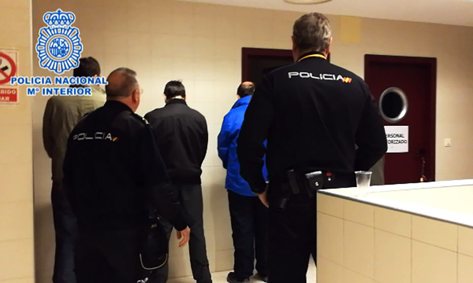 Detenidos por la Policía Nacional en la Operación Repeclash. / Policía Nacional