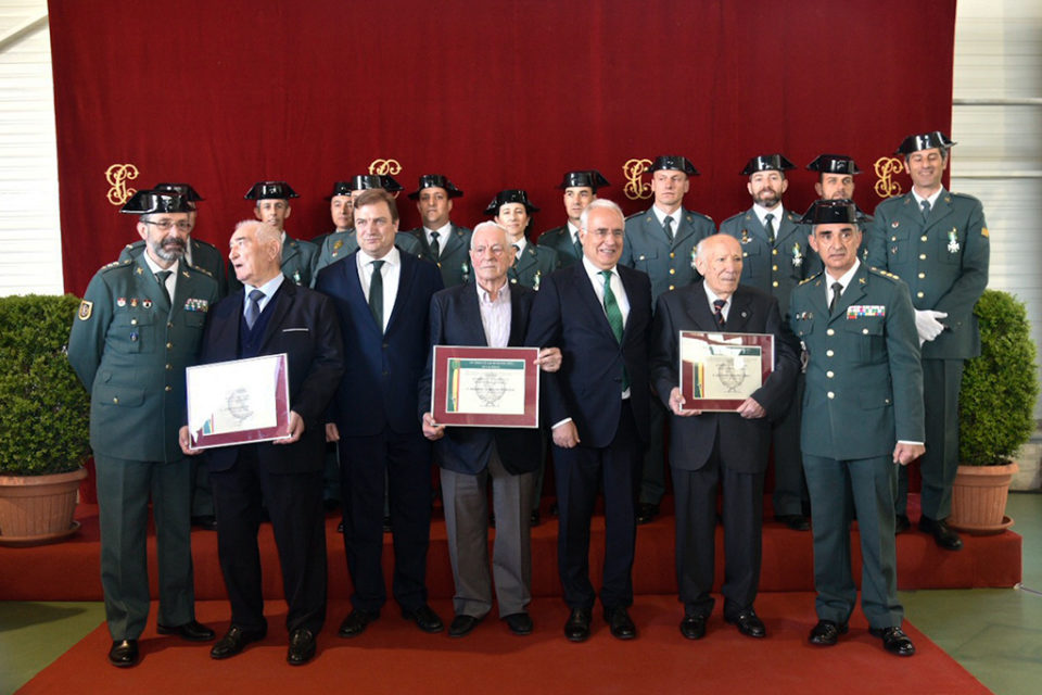 El presidente y el delegado del Gobierno han participado en los actos conmemorativos que ha celebrado la Guardia Civil. / NR
