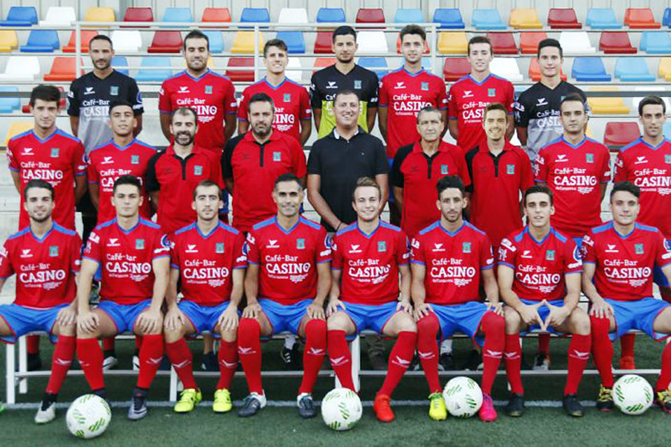 Plantilla del Tarazona, cuarta clasificada del grupo aragonés. / SD Tazarona