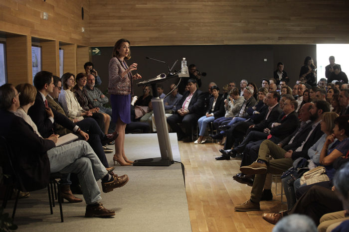 Gamarra presume de gestión para afrontar el último tramo de mandato