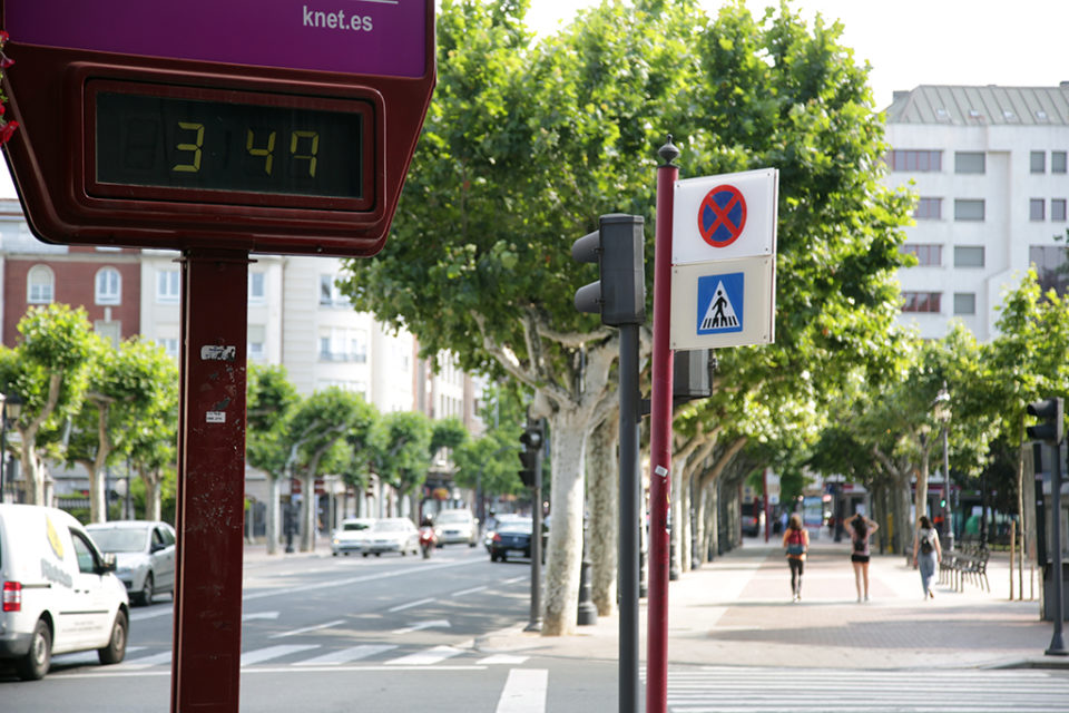 Las altas temperaturas regresan a La Rioja. / Clara Larrea