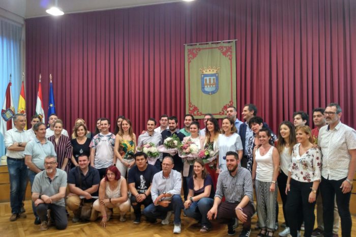 Andrea Ruiz y Álvaro Marín, Vendimiadores de San Mateo 2018