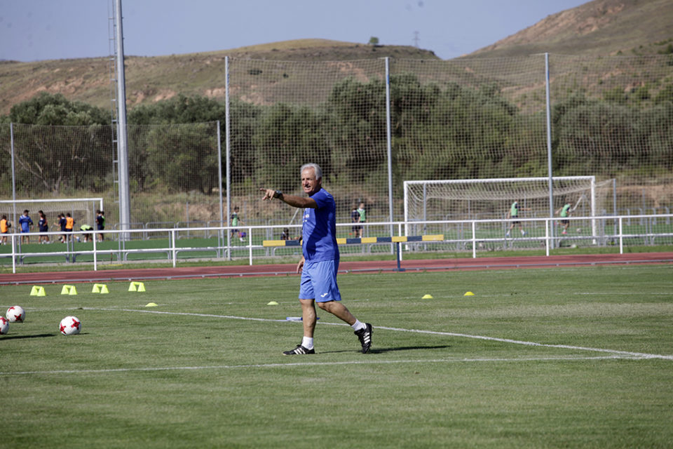 Miguel Sola, destituido del Calahorra. / Ingrid