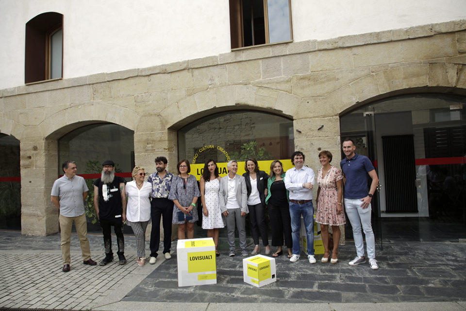 Presentación del Festival Lovisual, en el Colegio de Aparejadores y Arquitectos. / Ingrid