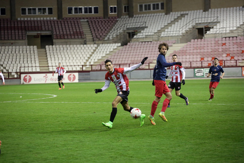 Naceur, uno de los hombres gol de la SDLesta pretemporada. / Clara Larrea