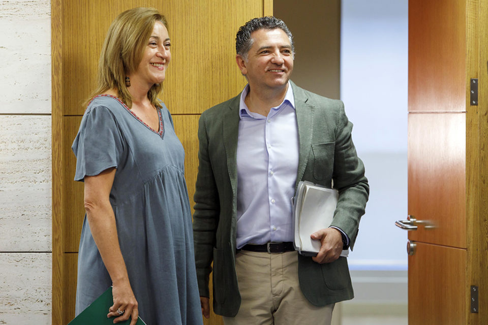 Begoña Martínez y Carlos Cuevas. / NR