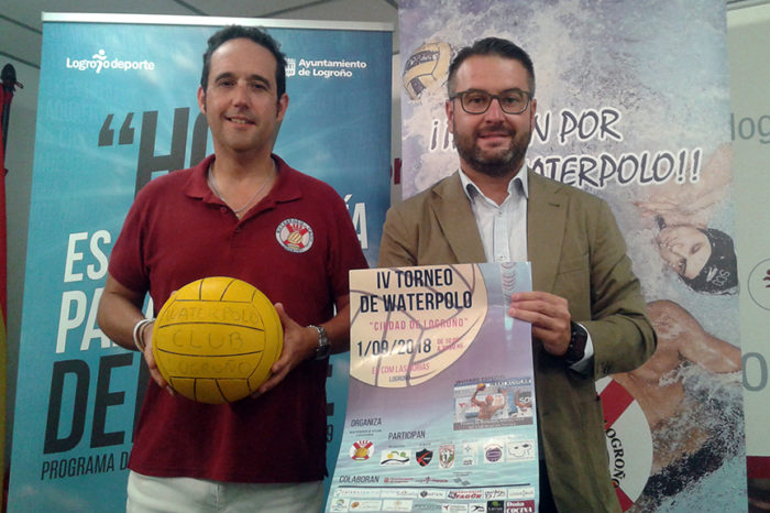 Siete clubs de waterpolo disputan este sábado el IV Torneo Ciudad de Logroño