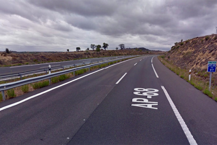 Heridas tres mujeres en un accidente de tráfico en la AP-68 en Briones