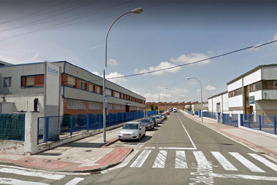 La empresa Toybe, situada en la calle Rode. / Google