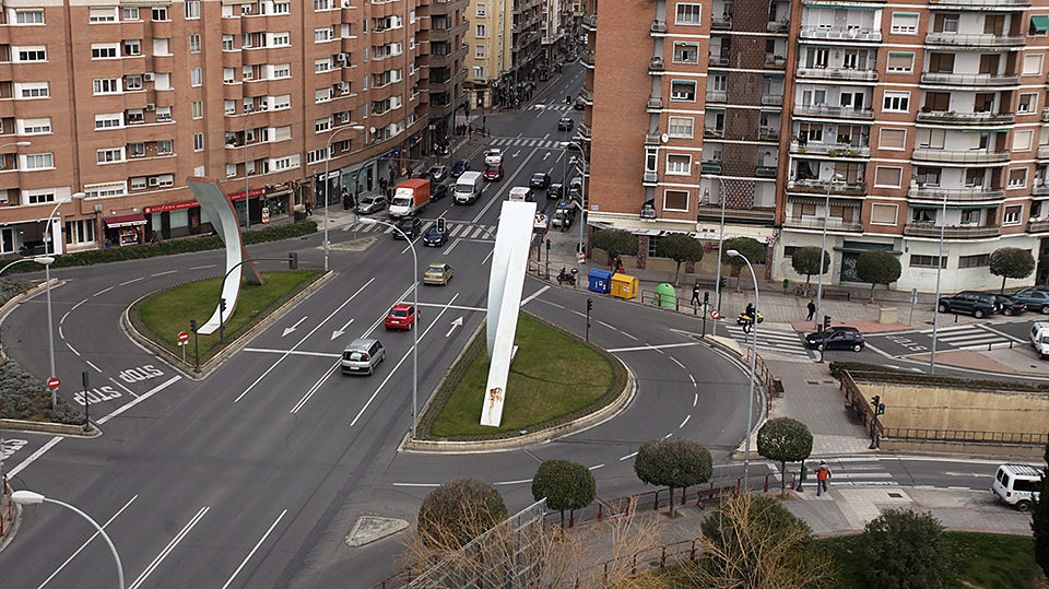 El túnel de Duques de Nájera estará cerrado al tráfico desde el lunes. / Ingrid
