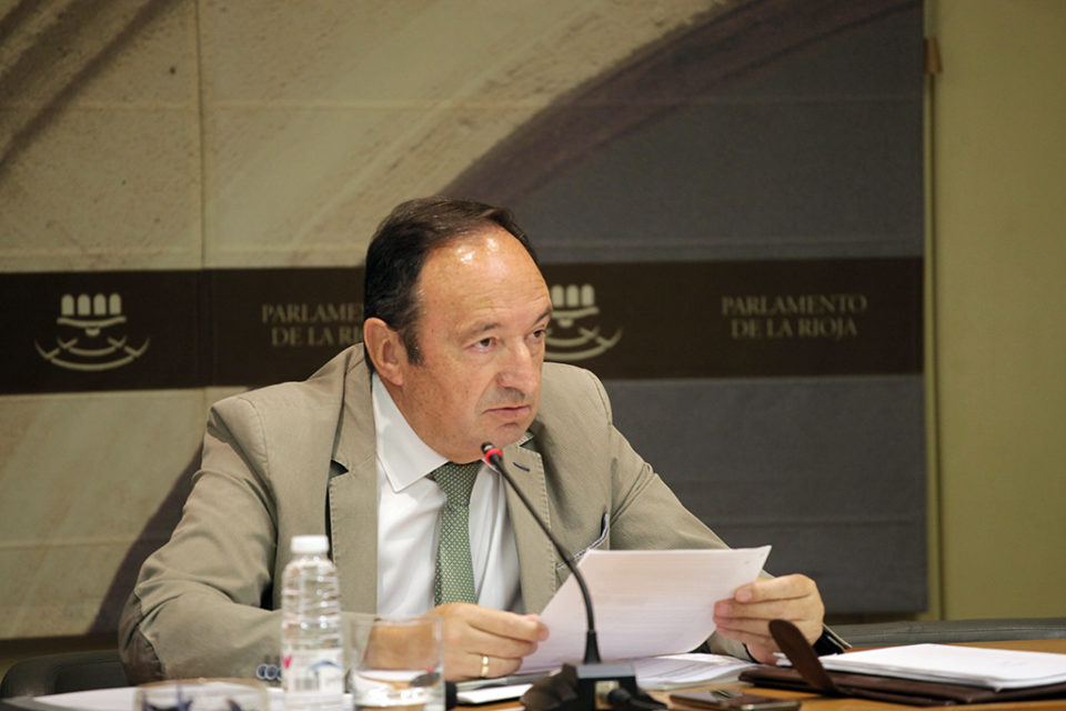 Pedro Sanz, durante su comparecencia en la comisión de investigación parlamentaria. / Ingrid