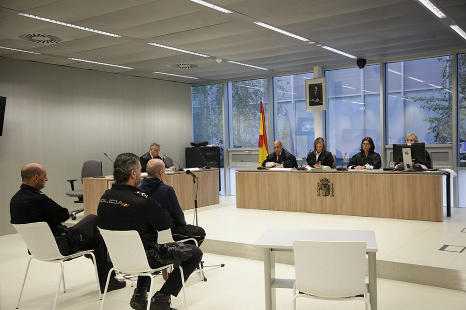 Imagen del juicio celebrado en la Audiencia Provincial. / Clara Larrea