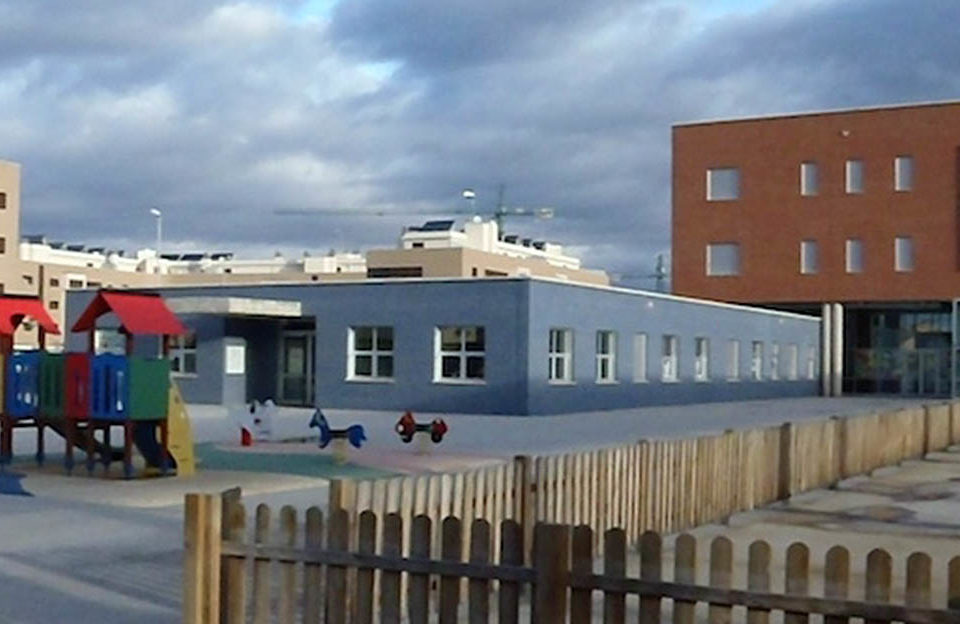 Imagen del colegio Villa Patro de Lardero. / NR