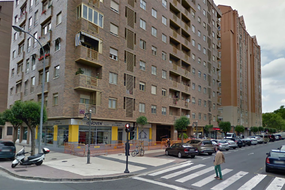 En el número 18 de esta calle la Policía hizo un registro.