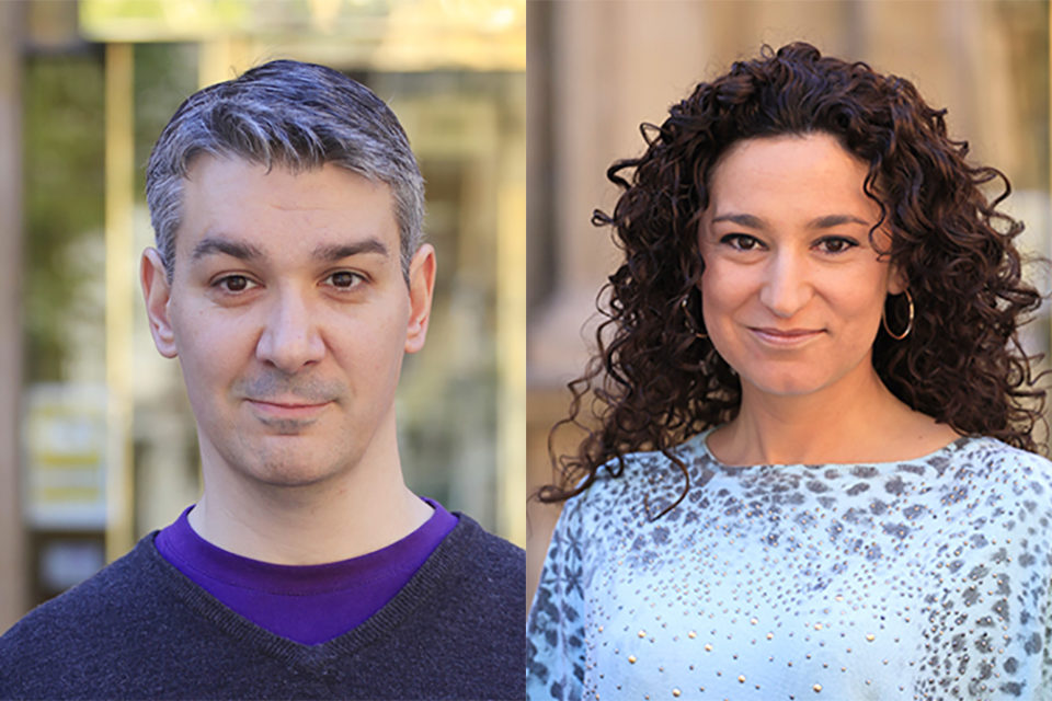 Germán Cantabrana y Ana Carmen Sáinz. / NR